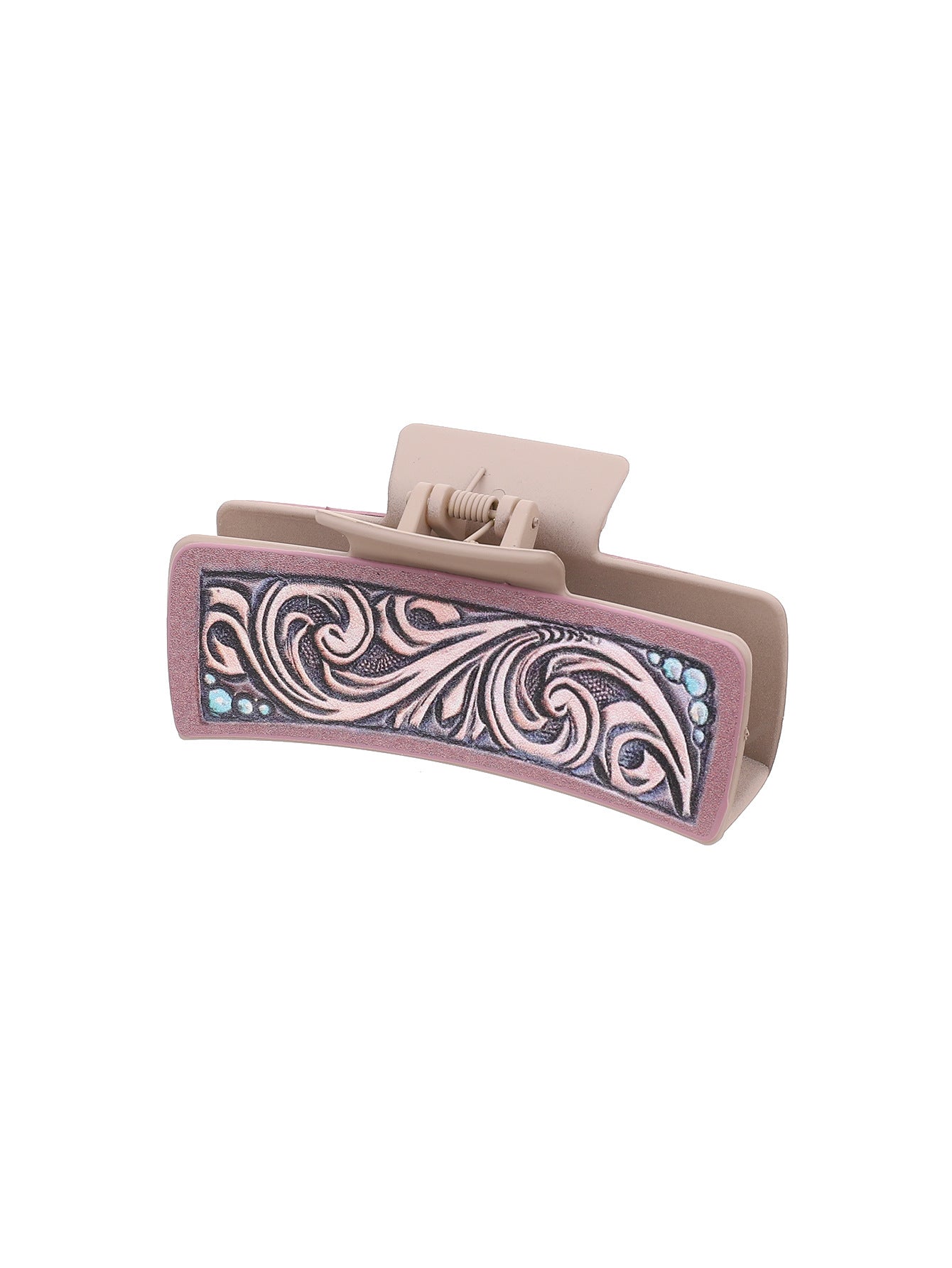 Wholesale Cross Border West Denim Wind Cactus Sunflower Letter Hairpin Women Shark Clip